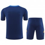 Günstige Fußballtrikots Juventus Pre-Match Kinder 2024-25 Navy Kurzarm